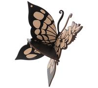 Toddmomy Étagères d'angle flottantes en Bois Papillon, Support Mural Polyvalent pour Rangement intérieur et décoration Maison