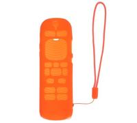 Toddmomy Étui de Protection en Silicone Flexible pour Télécommande Voice Remote Pro, Coque Antichoc Orange, Housse Protectrice Légère et Résistante aux Chutes pour Usage TV Quotidienne