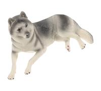 Toddmomy Figurine Chien Simulation en Plastique Dur 1 PC Modèle Animal Réaliste Décoratif Éducatif pour Garçon et Filles Jouets Petits Animaux Salon Bureau Crèche