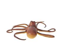 Toddmomy Figurine de Pieuvre Jouet Animal Marin articulé - Figurine d'animal Marin Qui couine - Statue de Pieuvre - Décoration d'intérieur éducative - Jouet de Bureau