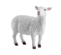 Toddmomy Figurine Mouton Décorative Résine pour Jardin Adornement Original pour Décor Intérieur Et Extérieur comme Éducatif pour Décoration De Pelouse Modèle De Mouton Vivant Et