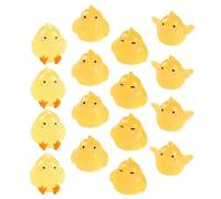 Toddmomy Figurines Miniatures Lumineuses de Poulets 16 Pcs pour Décoration de Bureau et Jardin, Résine, Style Champêtre, Décor Intérieur Amusant, Micro-paysages et Mini-Jardins