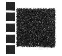 Toddmomy Filtres à Compost en Éponge 6pcs, Carrés pour Bac à Compost et Poubelle de Recyclage d'Intérieur, Filtration Efficace