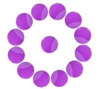 Toddmomy Filtres à Gel d'Éclairage Violet Autocollants 10 CM X 3 CM Pack de 15 pour Éclairage Scénique et Salles de Classe Compatible Divers Luminaires