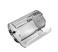 Toddmomy Four À Rôtisserie De 8 Pouces Cage Grillée De Torréfaction De Café Acier Inoxydable Robuste Facile À Cuire Noix Frites Maïs Répartition Uniforme De La Chaleur