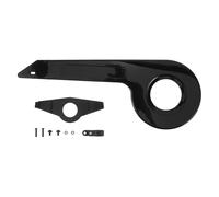 Toddmomy Garde-chaîne Protecteur de chaîne de vélo de Montagne Plastique Black