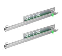 Toddmomy Glissières et Coulisses de Tiroir 40 CM en Acier Réglables Montage Inférieur pour Tiroirs la Cuisine et Rangement Domestique Silencieux