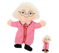 Toddmomy Grand-mère De Marionnette à Main Marionnettes Poupée à Main Familiale Puppets pour Enfants Marionnette en Peluche De Marionnette Modèle De Marionnette à Main Coton PP