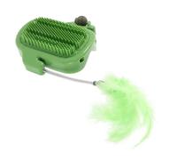 Toddmomy Grattoir Angle Pour Chat Avec Massage Jouet Interactif Pour Chatons Outil De Toilettage Grattage Avec Herbe à Chat Facile à Installer Sur Murs Meubles