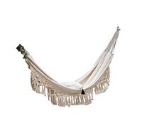 Toddmomy Hamac Adulte Hamac Extérieur En Toile Hamac De Jardin En Nylon Élargi Hamac Pour Deux Personnes Lit De Couchage Balançoire Hamac Double Personne Plage Voyage Balançoire Suspendue