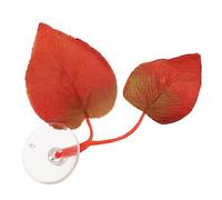 Toddmomy Hamac De De Poisson Étang Filet Feuilles D'aquarium Feuille De Poisson Décorative Poisson Rouge Miniature Réservoir Habitat Où Se Cachent Les Poissons Jouets Gel De Silice
