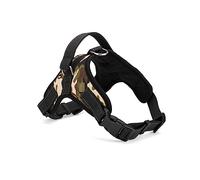 Toddmomy Harnais pour Chien Moyen et Grand Oxford Durable Style Selle Confortable et Facile à Ajuster Camouflage