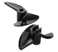 Toddmomy Hélices pour Bateau Radiocommandé 2 Pales CNC en PC 32 Mm Trou Central 3 Mm, Réversibles, Accessoires pour Modèles Réduits Électriques, Optimisation Vitesse et Performance