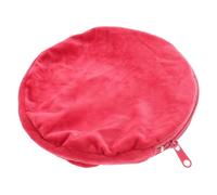 Toddmomy Housse de Bouillotte Ronde Style Simple et Élégant en Flanelle Douce et Confortable, Manchon Isolant pour Bouteille D'eau Chaude pour Accessoires de Bouillotte