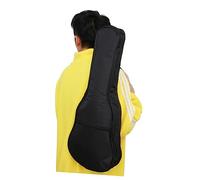 Toddmomy Housse De Protection Étanche pour Ukulélé avec Bandoulière Double Sac Canvas Noir pour Instruments à Cordes pour Voyage Et Performances Plein Air