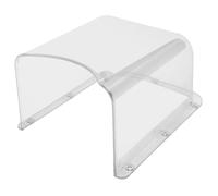Toddmomy Housse de Protection Imperméable pour Sonnette - Cache de Sonnette Transparent en Acrylique Haute Dureté - Grand Modèle pour Interphone Extérieur et Contrôle D’accès - Accessoire