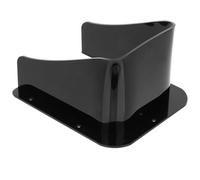 Toddmomy Housse de Protection Imperméable pour Sonnette Extérieure, Cache-Sonnette Transparent en Plastique Solide, Petit Format Noir Vis, Protection Anti-Pluie pour Carillon et Contrôle