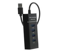 Toddmomy Hub USB Ports Ultra Fin Adaptateur Multi Expansion Compatible PC Portable et Bureau Facile à Installer Léger et Portable