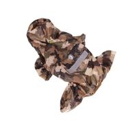 Toddmomy Imperméable pour Chien Petit avec Capuche, Tissu Acrylique Imperméable, Protection la Pluie, Style Unique et Couleur Vive pour Animaux de Compagnie