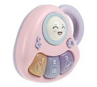 Toddmomy Instrument de Musique Électronique pour Garçon Fille Éducatif Musical Cartoon Rose Piano Synthétiseur pour Éveil et Créativité des Tout Petits Danniversaire ou Noël