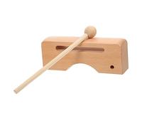 Toddmomy Instrument de Percussion Bois Compact pour Enseignement Musical Bloc Rythmique Sûr et Facile à Jouer pour Améliore la Reconnaissance Créativité Musicale