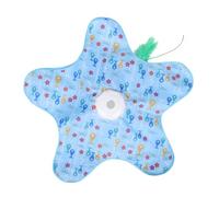 Toddmomy Interactif pour Chat Intérieur avec Bâton Rotatif et Couverture Stimulateur Automatique Multifonction pour Chasse et Jeu de Cache-cache Divertissement Léger et Portable pour