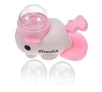 Toddmomy Interactive Pet Feeder Whale Toy Rotating Slow Food Dispenser with Button Dog Puzzle Feeder for Training and Anxiety Relief Portable for Small to Large Dogs