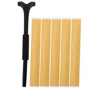 Toddmomy Jeu de 1 baguette de maintien pour scie à onglets avec ruban de réglage pour le travail du bois | Outil de protection et de sécurité pour le travail du bois | Baguette de protection des