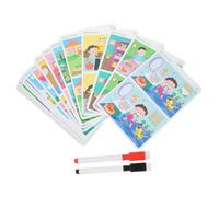 Toddmomy Jeu de Cartes Éducatif Montessori pour Garçon Fille Ans Entraînement Concentration et Reconnaissance des Différences Développement Logique et Apprentissage Ludique