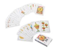 Toddmomy Jeu de Cartes Espagnoles en Papier pour Parties Entre Amis, Facile à Apprendre Gameplay Polyvalent, pour Jeux de Société Mexicains