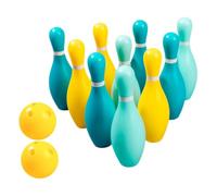 Toddmomy Jeu de Quilles Garçon Fille Set Bowling Plastique Quilles Intérieur Extérieur pour Garçon Fille Éveil Sportif
