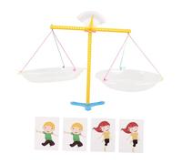Toddmomy Jeu Éducatif DIY Balance Dassemblage pour Garçon Fille Scientifique pour Projet Scolaire Matériel Dapprentissage Stem et Expérience Physique