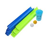 Toddmomy Jeu Équipe de de Pipeline avec Balle Sac Balle de Pong et Gobelet Activités de Formation à pour Adultes Jeux de Collaboration Travail Équipe pour Fêtes Événements Extérieur