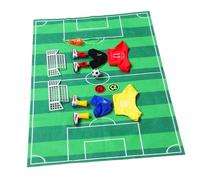 Toddmomy Jeu Foot Table Football pour Garçon Fille Compétition Sportive Jouet Interactif Ensemble De Match Cadeau Familial