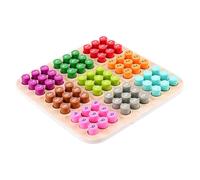 Toddmomy Jeu Sudoku Bois Éducatif pour Garçon Fille Ans Puzzle Portable et pour Développement Mathématique et