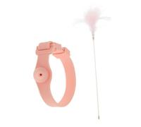 Toddmomy Jouet à Plume pour Chat Interactif Baguette à Plumes pour Chat Intérieur Plumeau de Jeu