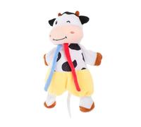 Toddmomy Jouet De Dentition Pour Forme Vache Jouet Noir Et Blanc Douce Danger Avec Anneau De Dentition