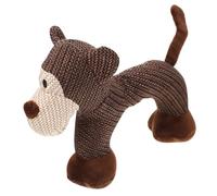 Toddmomy Jouet Peluche pour Chien Jouet à Mâcher Squeaky pour Chiots pour Nettoyage des Dents Anxiété Amusement pour Petits Animaux