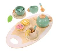 Toddmomy Jouets de Thé pour Garçon Fille Service à Thé Miniature Simulation pour Jeux de Rôle Accessoires Amusants pour Filles et Garçons Décoration de Chambre et Stockage de Jouets