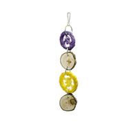 Toddmomy Jouets Éducatifs pour Perroquets 2 Pièces Jouets À Mordre pour Oiseaux Éponge en Luffa Morceaux De Bois pour Calopsittes Perroquets Petits Oiseaux Couleur Aléatoire