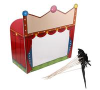 Toddmomy Kit de Marionnettes à Ombres DIY pour Garçon Fille Atelier Créatif de Ombres Expérience Scientifique et Spectacle de Marionnettes Jeu Histoires et Accessoires pour Carnaval
