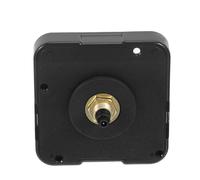 Toddmomy Kit de Mécanisme D'horloge Silencieuse à Quartz Mouvement de Remplacement Précis, Plastique Noir, Fonctionnement Silencieux pour Bureau et Maison