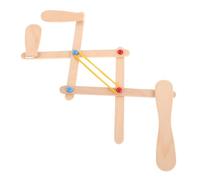 Toddmomy Kit de Modélisation Bras Mécanique Bois DIY pour Garçon Fille et Adolescents Éducatif Stem pour Apprentissage Mécanique et Développement des Compétences Manuelles