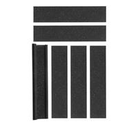 Toddmomy Kit de Réparation pour Queues de Billard Ponceuse en Bois de Bambou 5 Feuilles de Papier de Verre Outil de Façonnage et Brunissoir pour Embouts de Queue Accessoire Portable pour