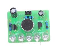 Toddmomy Kit de Soudure DIY Lumière Mélodieuse à Commande Vocale Kit Débutant pour Projets Électroniques PCB Équipement Pratique pour Entraînement Au Circuit et Soudure