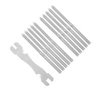 Toddmomy Kit de Tendeur de Rambarde en Acier Inoxydable Argenté Vis de Tension à Connexion Sécurisée pour Usage Extérieur sur Balcons et Vérandas