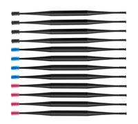 Toddmomy Kit Nettoyage Oreille Silicone Réutilisable 12pcs Brosse et Cuillère en Silicone, Réduction du Risque de Blessure, Parfait pour Maison et Bureau