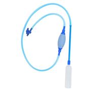 Toddmomy Kit Nettoyeur D’Aquarium Grand Modèle Bleu, Dispositif de Changement D’Eau Aspiration, Outil de Filtration D’Eau en Plastique Écologique pour Nettoyage de Gravier et Entretien