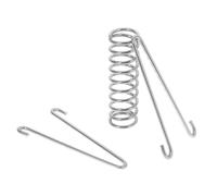 Toddmomy Laisse Chien Amortisseur Antichoc Acier Inoxydable Ressort de Tension pour Promenade et Entraînement Petite Résistance pour et Confort de Marche