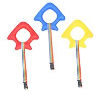 Toddmomy Laisse Garçon et Filles 3 Pièces Corde de Marche de Sécurité pour Garçon Fille Poignées Rondes en Sangle Pp, Réutilisable pour Camping et Traversée de Rue Couleur Aléatoire
